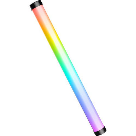 25W RGB bicolor LED bar light, 60cm tube with rainbow gradient glow