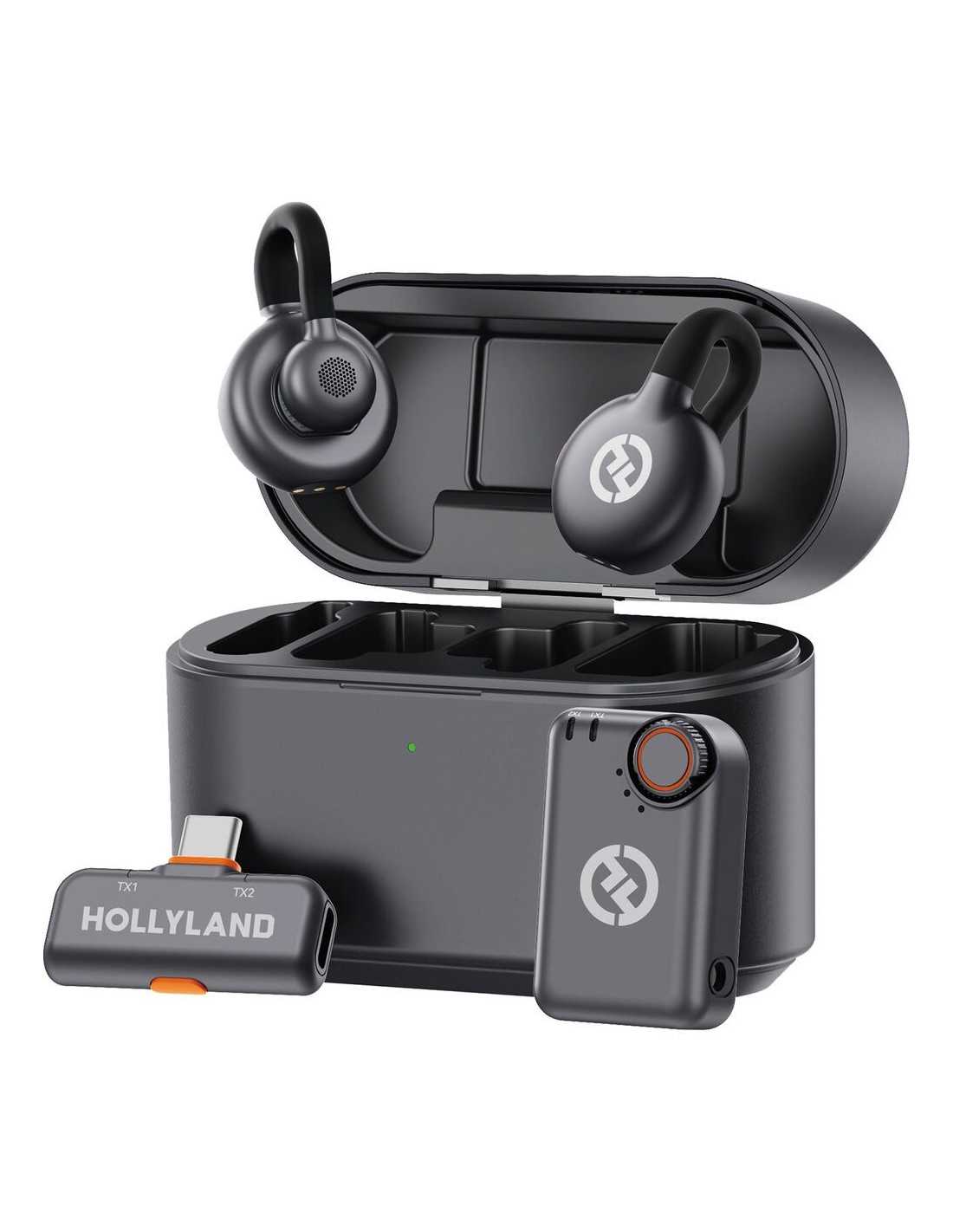 Hollyland LARK M2S Duo Wireless Lavalier Microphone with USB-C Plug