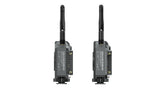 Sistem wireless de transmisie video Mars 400S PRO II: partea din spate cu mufe/etichetă
