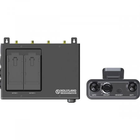 Mars T1000 battery dock case with two battery slots and headset control module