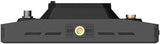 Top view of wireless monitor showing vents and circular button/knob