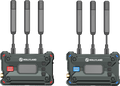 Set TX/RX wireless cu antene, carcasă verde, indicatoare 4K și 4K Rec