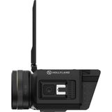 VenusLiv V2 livestream camera with side ports panel and front lens, black