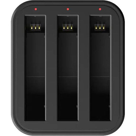 Incarcator rapid pentru X3, trei compartimente cu pini si LED-uri de incarcare
