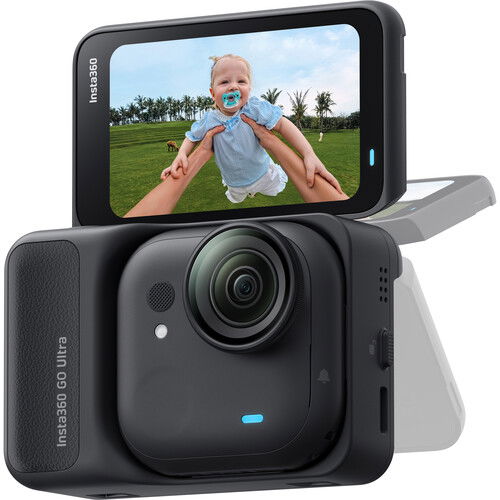 Insta360 GO Ultra camera de actiune 360 Standard Bundle (Midnight Black) - View 1