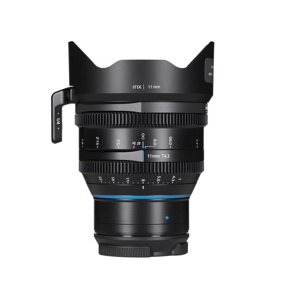 Irix 11mm T4.3 cine lens with Nikon Z mount, front focus and aperture scale rings