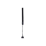 Snur prindere capac obiectiv cu buclă și conector mic pentru montare, negru