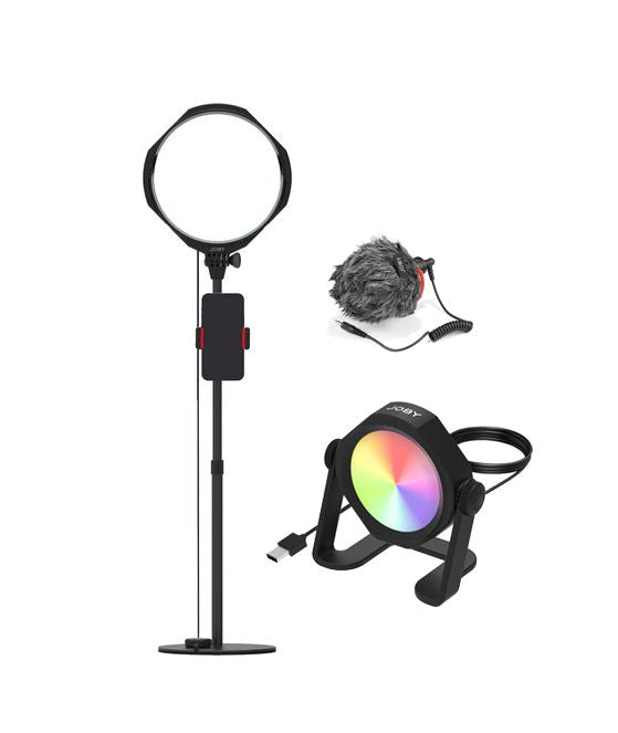 Joby Beamo Studio LED Kit Creator cu microfon - View 1