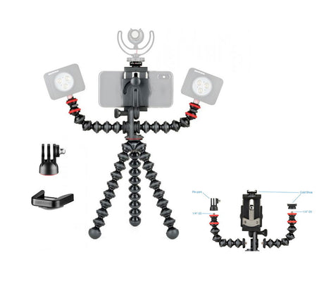Joby GorillaPod Mobile Rig pentru vlogging smartphone - View 1