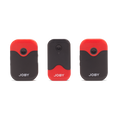 JOBY mini device cases, red and black, three-pack