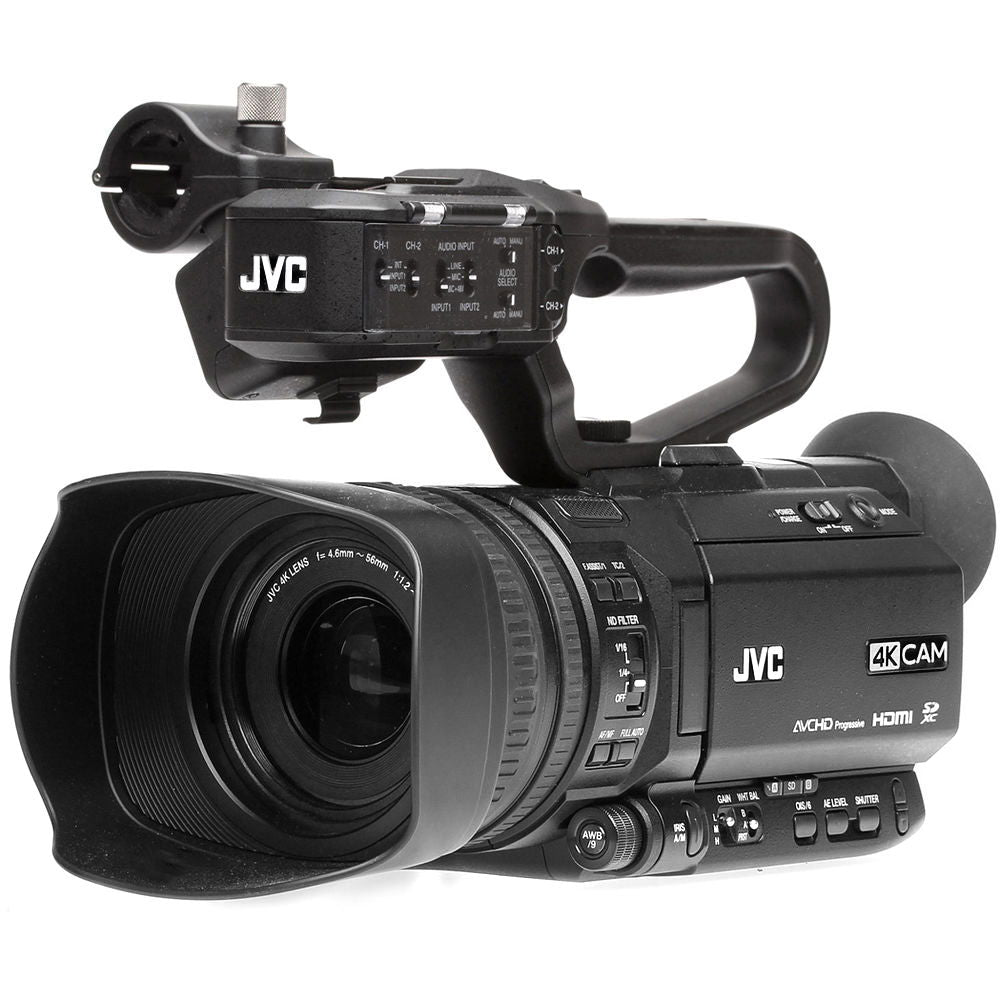 JVC GY-HM180E Camera Video 4K cu iesire SDI - View 1