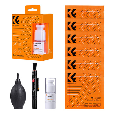 K&F Concept Kit 9-in-1 pentru curatarea lentilelor - View 2