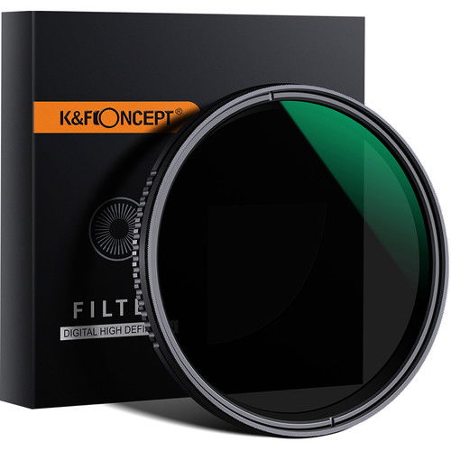 K&F Concept Filtru ND variabil ND8-ND2000 Ultra-Slim Multistrat 67mm - View 1