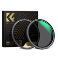 K&F Concept Nano-X variable ND2–32 magnetic filter, front lens glass with green tint