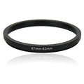67mm to 62mm lens step-down ring, black metal adapter with size marking