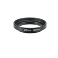 26–30mm step-up filter ring, black
