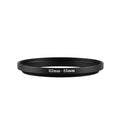 Inel de reducție K&F Concept 52–55 mm, negru, pentru obiectiv