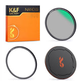 Nano-X magnetic polarizer 82mm filter kit with box and circular filter