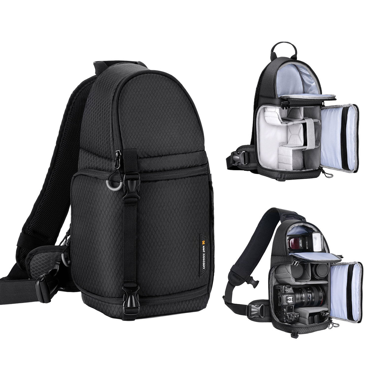 K&F Concept Sling foto cu acces rapid 10L - View 4