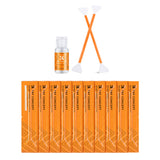 Kit curățare senzor full frame cu soluție lichidă și spatule duble; set 10 bucăți.
