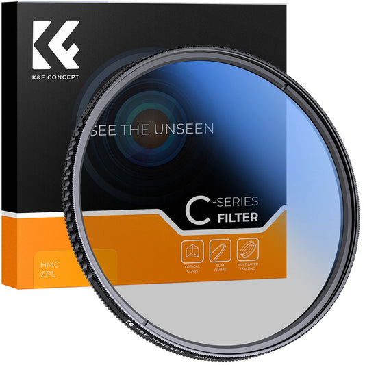K&F Concept Slim HMC Filtru Polarizare 72mm - View 1