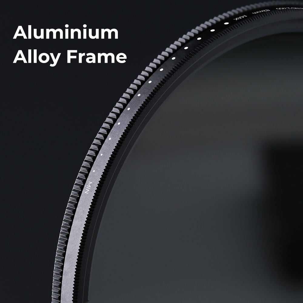 K&F Concept Filtru ND variabil ND8-ND2000 Ultra-Slim Multistrat 67mm - View 4