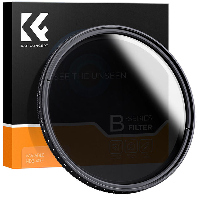 K&F Concept Filtru ND variabil KV 32 Ultra-Slim ND2-ND400 72mm - View 1