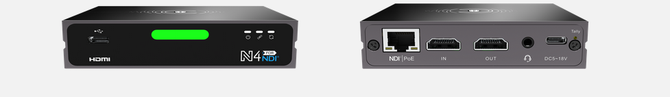 Kiloview N4, Decoder - Encoder, Convertor Bi-Directional 1080p60 HDMI-NDI - View 2