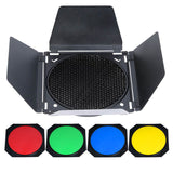 Kit Godox BD-04 Set Voleuri cu filtre si grid - View 1