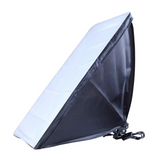 Kit 2 x lumina E27 45W cu softbox 50 x 50cm si stativ - View 2