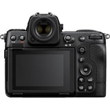 Nikon Z8 mirrorless camera with rear LCD, 24-120mm f/4 S lens attached, black