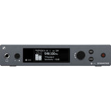 Receptor wireless IEM, panou frontal argintiu cu afișaj LCD și buton mare
