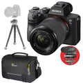Sony A7III/28-70mm Pachet cu geanta si minitrepied on the GO