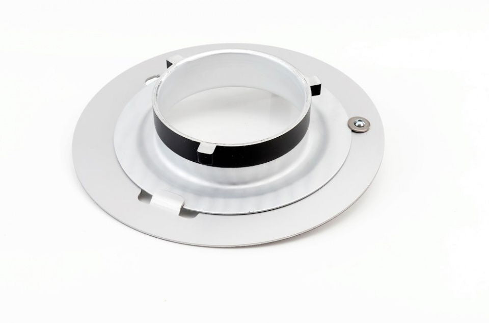 Adaptor Lastolite pentru montură Bowens, inel metalic circular, gri