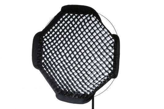 Grilaj Lastolite pentru softbox octa, tip fagure, cadru negru cu rețea albă