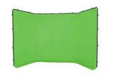Lastolite Panza Chroma Key verde pentru Fundal panoramic 4x2.30m - View 1
