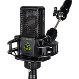 Black LCT 240 Pro condenser microphone with shock mount