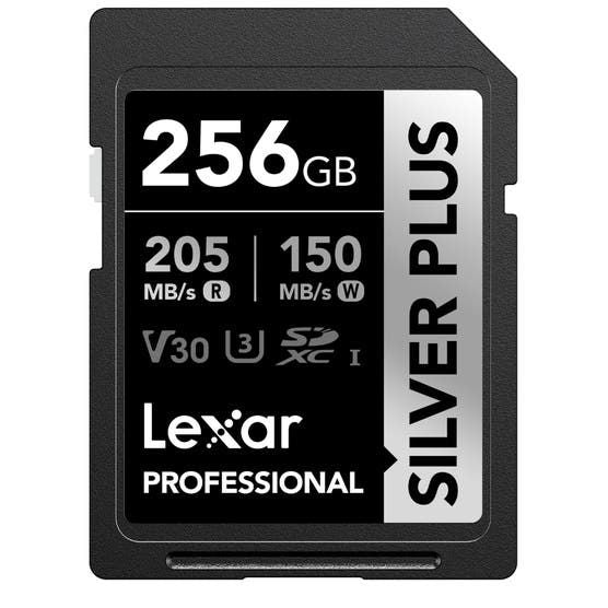 256GB SDXC UHS-I V30 SD memory card, 205MB/s read, 150MB/s write