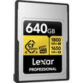 CFexpress 4.0 Pro Gold 640GB, 1800MB/s read, 1650MB/s write, Type A