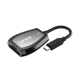 Lexar LRW470U Cardreader SD & microSD UHS-II Dual-Slot Reader (USB-C) - View 1