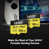Lexar microSDXC GOLD UHS-II/C10/A1/U3 R280/W100 (V60) 128GB - View 5