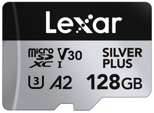 Lexar microSDXC Silver Plus 1066x UHS-I/U3/A2/4K R205/W150 (V30) 128GB - View 1