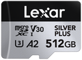 Lexar microSDXC Silver Plus 1066x UHS-I/U3/A2/4K R205/W150 (V30) 512GB