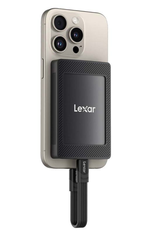 Lexar SSD SL500 Mag Set / USB3.2 Gen2x2 SSD portabil 2TB - View 1