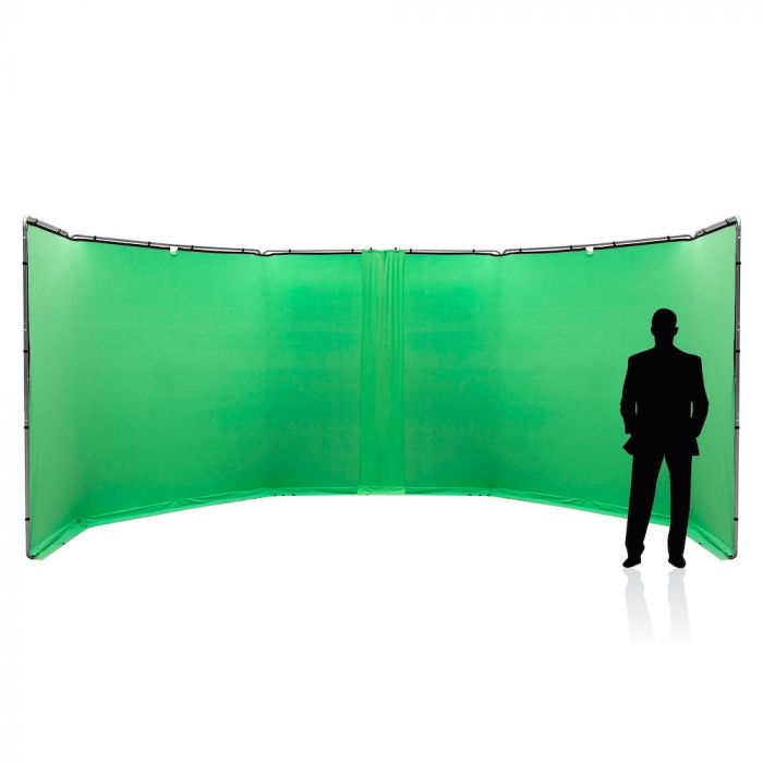 Lastolite Kit de conectare pentru panouri Chroma Key verde 2.3m - View 4