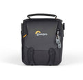 Geantă foto Lowepro Adventura SH 120 III, neagră, cu mâner superior și logo