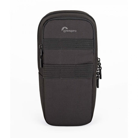 Geantă ProTactic 200 AW neagră, vedere frontală cu curele MOLLE și fermoar