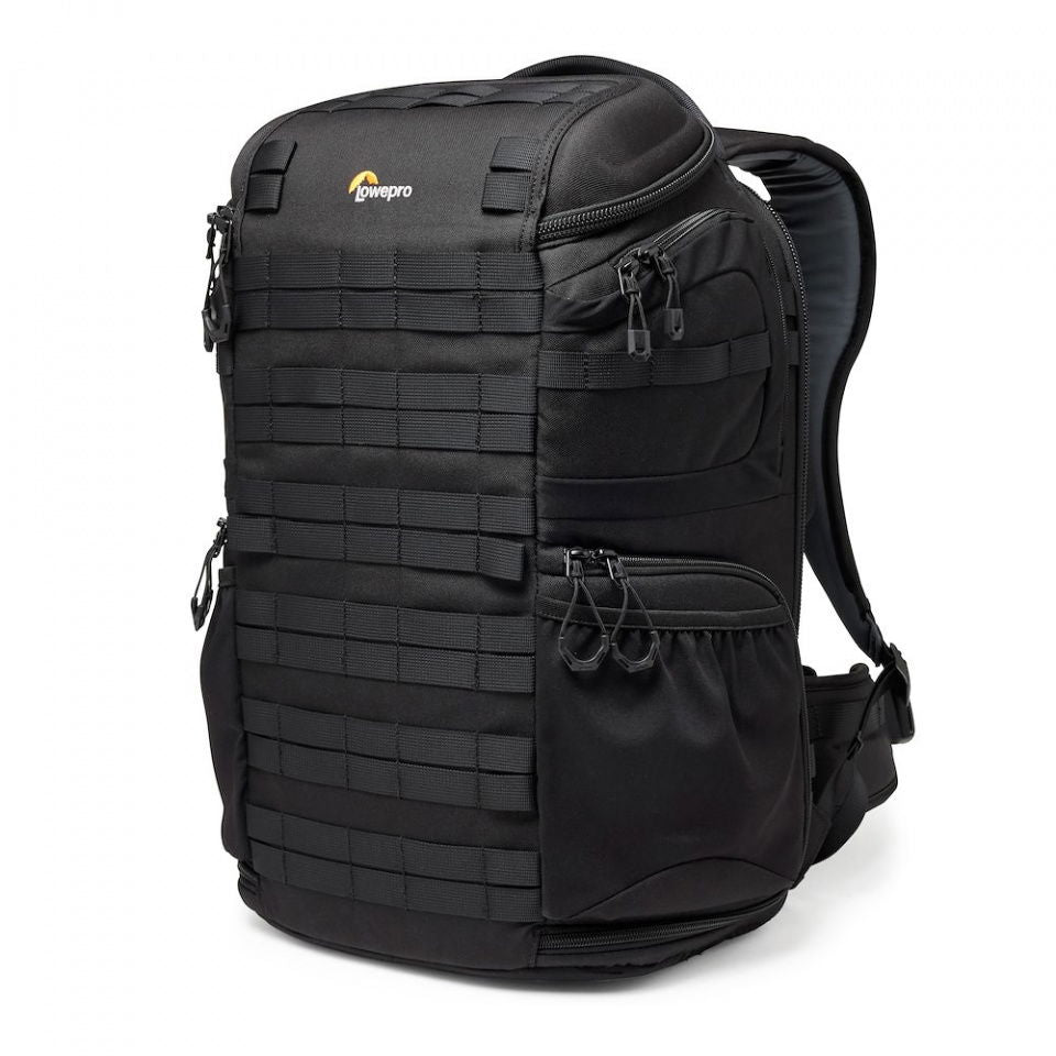 Rucsac foto Lowepro Protactic BP 450 AW III negru, panou MOLLE frontal, buzunar cu fermoar