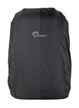 Black backpack rain cover bag, waterproof fabric pouch for weather protection