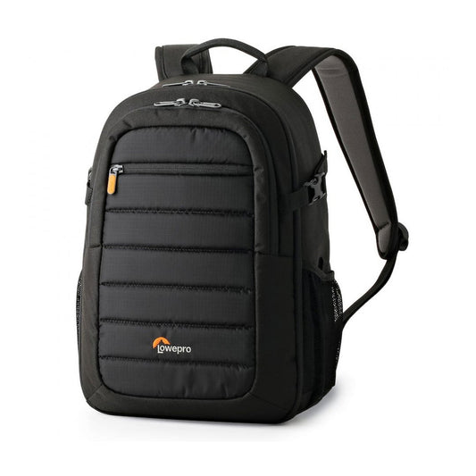 Rucsac foto Lowepro Tahoe BP 150 negru, compartimentat, cu fermoar și curele ajustabile